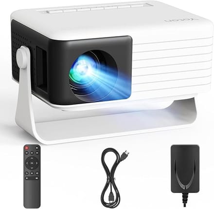 Draagbare Mini Beamer - Full HD 1080P Ondersteuning - Geschikt voor Gaming en Films