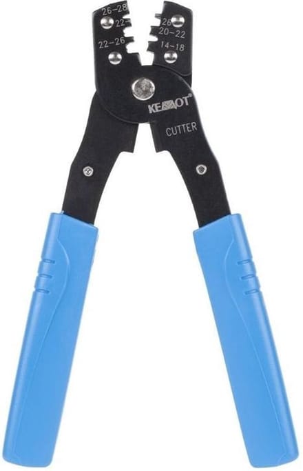 Krimptang - HT202A - 180mm - 0,14 mm tot 0,34 mm