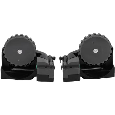 1 Paire de Modules de Roue Gauche et Droite de Remplacement pour Aspirateur Série I7 I7+ I8 I8+ I6 I6+ I4 I3 I3+ J7 E5 E6 E7 gray