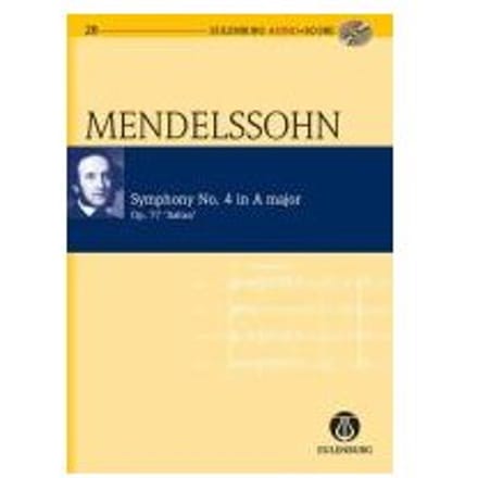 Sinfonie Nr. 4 A-Dur - Mendelssohn Bartholdy, Felix