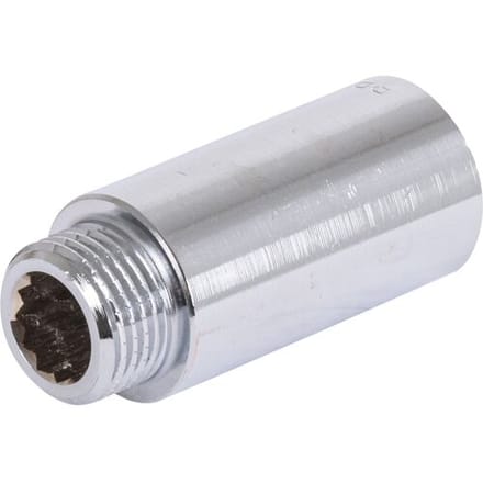 BPE kraanverlengstuk chroom gepolijst 1/2"x50mm