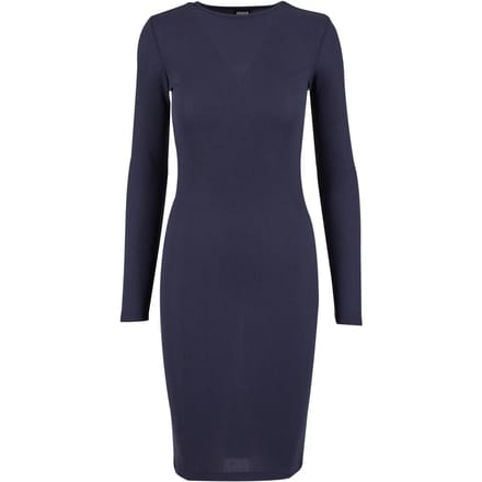 Urban Classics - Rib Kokerjurk - 4XL - Donkerblauw