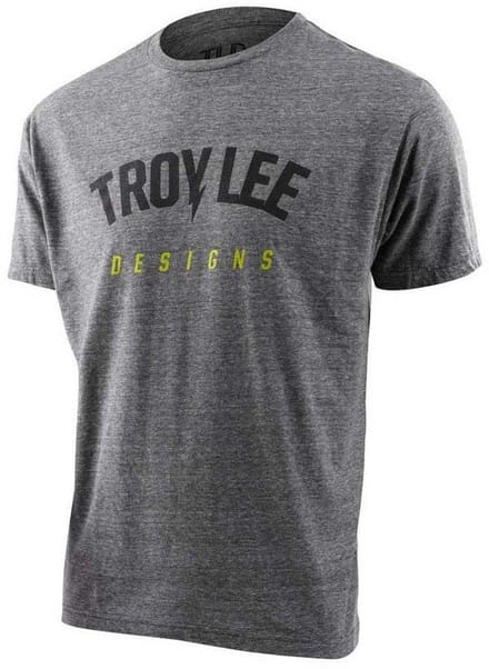 Troy Lee Designs Bolt T-shirt Met Korte Mouwen Grijs M Man