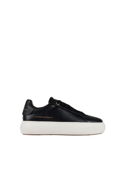 asbcsow-3560-blk Alexander Smith Vrouwen leder zwart