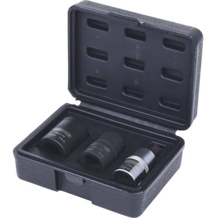 KS Tools 150.2140 1/2 remklauwset, speciale insteekvoetset, 3-delig