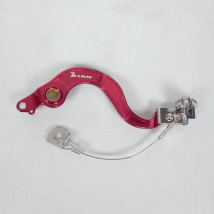 Rempedaal rood Ø15mm 3AS Racing voor motor Honda 150 CRF 2007-2012 PDF1002