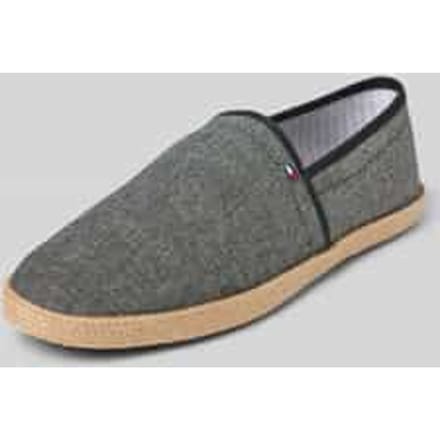 Espadrilles van chambray-linnen