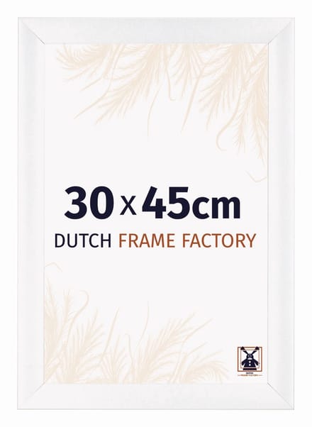 Fotolijst 30x45 cm - MDF - Wit Mat - Praag