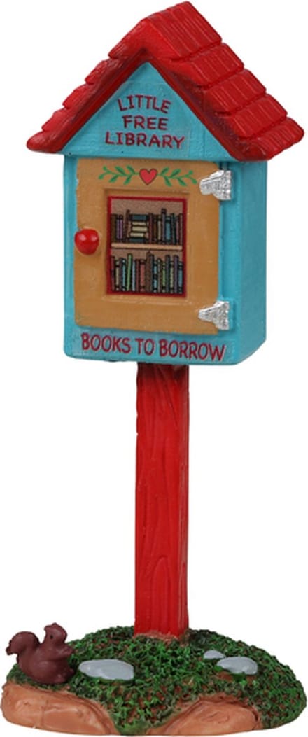 Lemax - Little Free Library - Kersthuisjes & Kerstdorpen