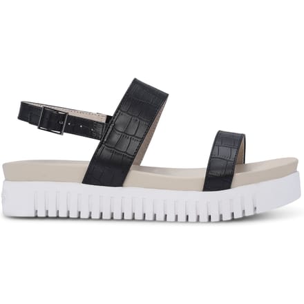 Ilse Jacobsen Tulip1065cr Black Größe: 41 | Sandalen Outlet | Damen | Schwarz