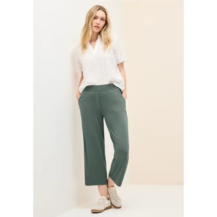 3/4 Wide Legs jersey broek
