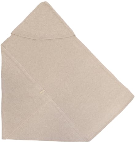 Bamboom 4‑Seizoenen Kasjmiermix Omslagdoek met Capuchon - 80×80cm - Light Chocolate Melange