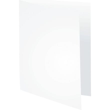 Exacompta ROCK''S 80 - Pak van 100 inlegmappen 22x31cm voor A4 - Wit - 800017E