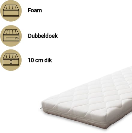 Best Sleep Matras Ledikant - 60x120 cm - Comfort Superior
