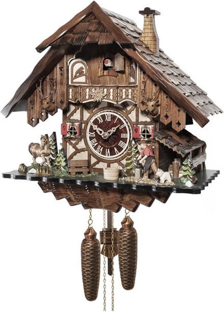 Engstler - 48718/8 - Koekoeksklok - 8-daags kettinguurwerk