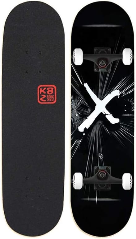 Complete Skateboards - Cruiser Pro Board - Stunts en Tricks - 8 Lagen Esdoorn Dek - 31 x 8 Inch