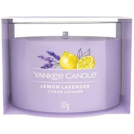 Yankee Candle Lemon Lavender Votive Candle In Glass 37 G