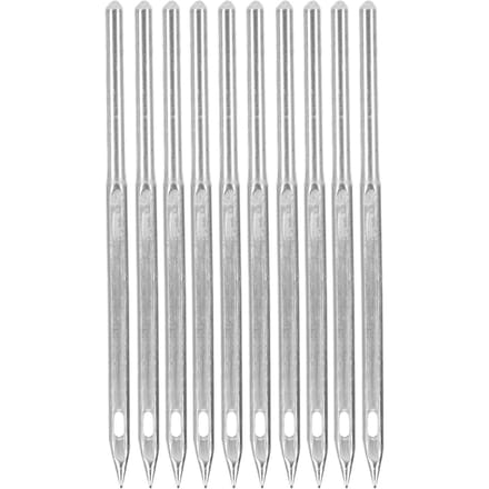 Ensemble d'aiguilles pour Machine à coudre, 10 pièces, en acier Durable, sans bavure, pour Machine à broder, GK9 Home, 5cm 9-9 EGP*2 white