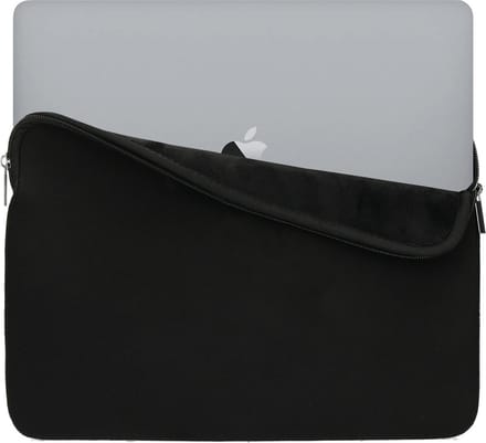 Mobiparts Neoprene geschikt voor Macbook Pro Sleeve 16-inch - Zwart