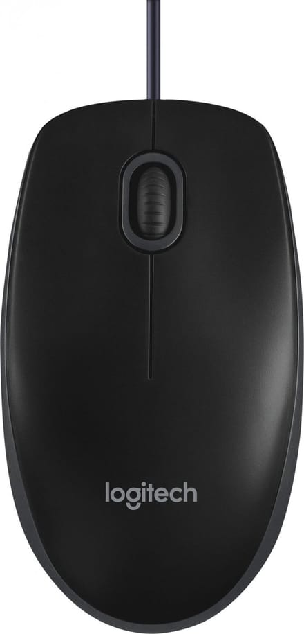 Logitech B100 - Muis - Zwart