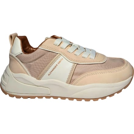 Damesschoenen Alexander Smith Eco-Dover vrouw creme