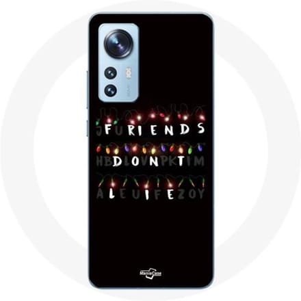 Coque - Xiaomi - Mi 12 / 12X - Souple - Noir - Stranger Things - Joyeux Noël
