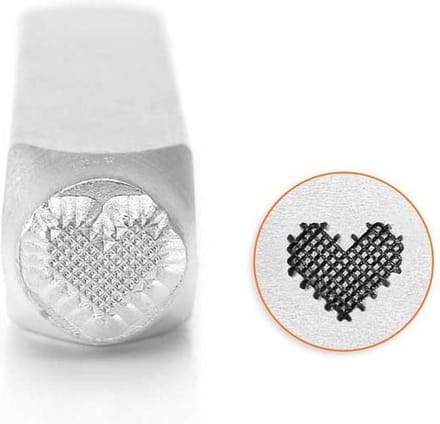 Slagstempel Hart (gehaakt) | Hoogte 6mm