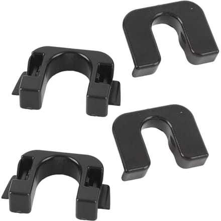 4 Stuks Bevestigingsclip Achterhoedenplank Sterk Draagvermogen 8A6146698AA 1539663 Vervanging voor FIESTA FOCUS B black