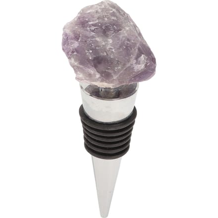 Edelsteen Wijnstopper Kristalsteen Decoratief Praktisch Herbruikbaar Compact Wijnflesstopper voor gray