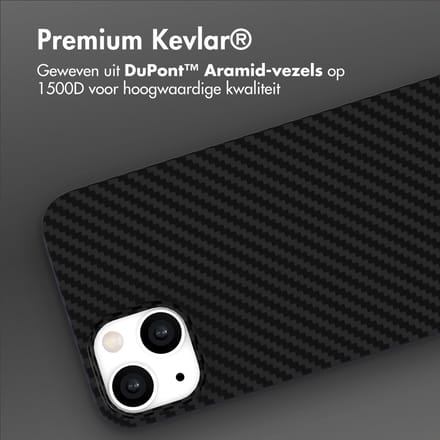 Accezz Hoesje - Geschikt voor Apple iPhone 14 - backcover - Zwart