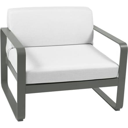 Fermob - BELLEVIE fauteuil - 48 rozemarijn mat - 81 witgrijs - groen