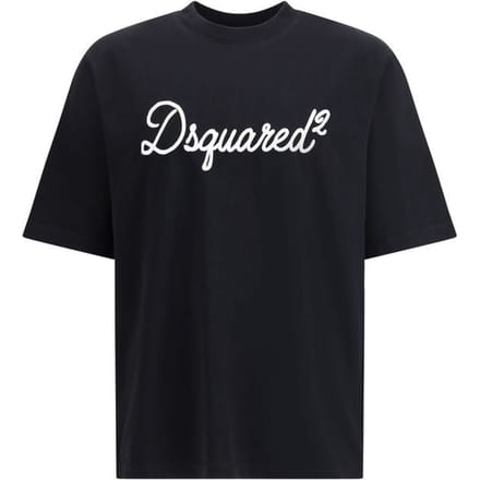 Dsquared² Zwarte Katoenen T-Shirt