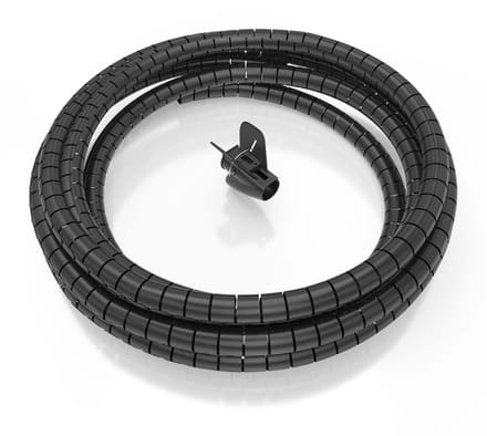 AISENS A151-0899, Kabelkous, Universeel, Zwart