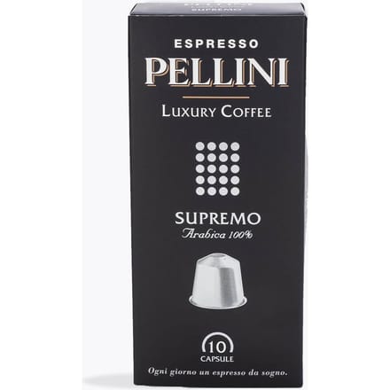 Pellini Supremo 10 capsules Nespresso®-compatibel