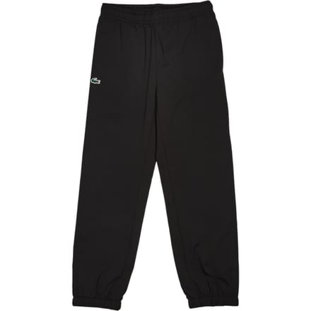 Lacoste Diamond Taffeta Broeken Kinder - Zwart - Maat 130 - 140 CM - Poly Woven