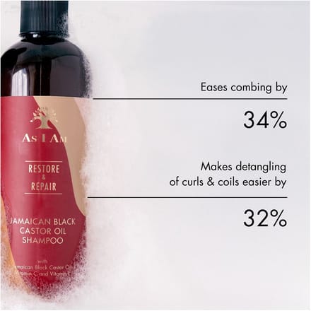 As I Am Restore & Repair Jamaican Black Castor Oil Shampoo 355ml