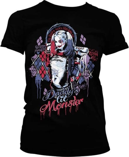 SUICIDE SQUAD - T-Shirt Harley Quinn Girly (S)
