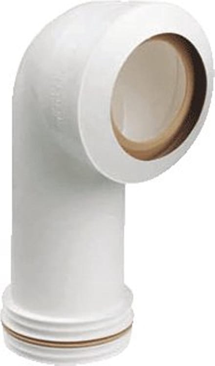 Multikwik Closetafvoermanchet L18cm Kunststof Wit