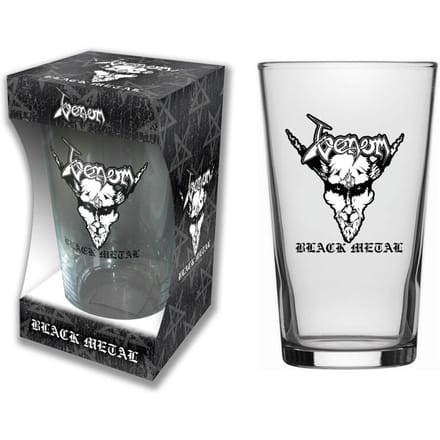 Venom Bierglas - Black metal - voor Geen - transparant