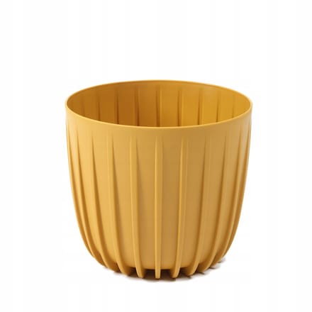 Lamela Mira Pot - 16cm Mosterdgeel Kunststof