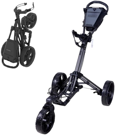FastFold 360 Golftrolley 2026 - Zwart Grijs