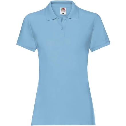 Damespolo Fruit of the Loom Premium