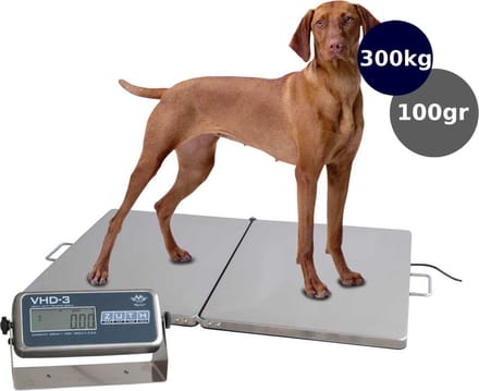 MyWeigh VHD-3 Dierenweegschaal 300kg x 100g