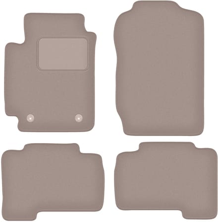 Beige veloursmatten voor: Suzuki Grand Vitara II 5-deurs (2005-2014)