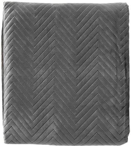 VELO - bedsprei 220x240 cm - Charcoal Gray - antraciet