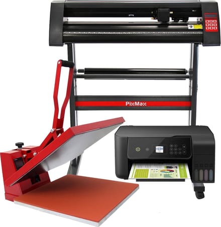 Vinylplotter - zwart - 72cm - instelbaar snijmes