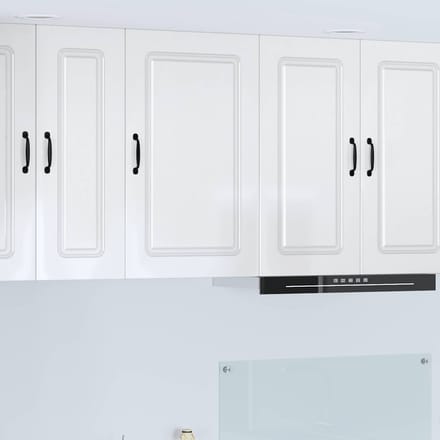 vidaXL - Vaatwasserpaneel - Kalmar - Hoogglans - wit - 50 - x - 31 - x - 80 - cm