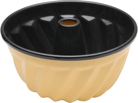 Tulband Bakvorm Emaille 24 cm - Gelijkmatige Warmteverdeling voor Perfecte Cake