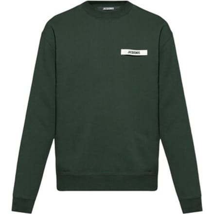 Sweaters Jacquemus LE SWEAT-SHIRT LE GROS GRAIN DARK GREEN