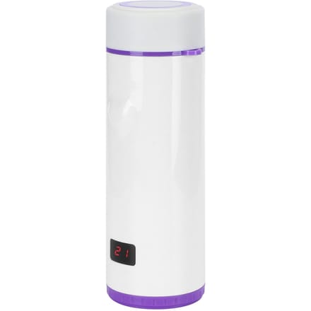 360ml Vacuüm Beker LED Intelligente Digitale Waterfles met 3-Kleur TemperatuurweergavePaars paars
